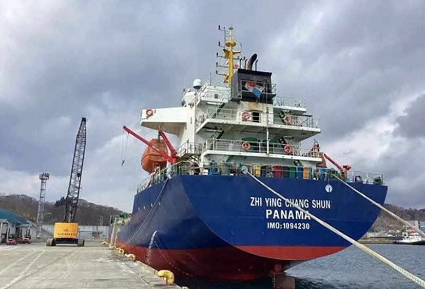 Panamanian ship detained at Vietnam port over cargo damage claim
